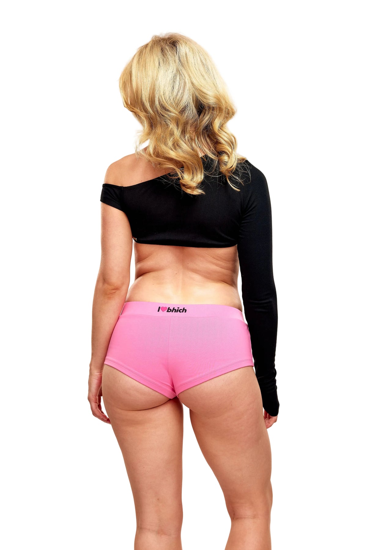 I Heart Bhich Micro Short - Confetti