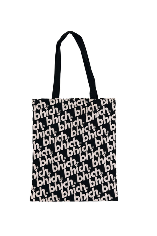 Tote Bag Monogram Print