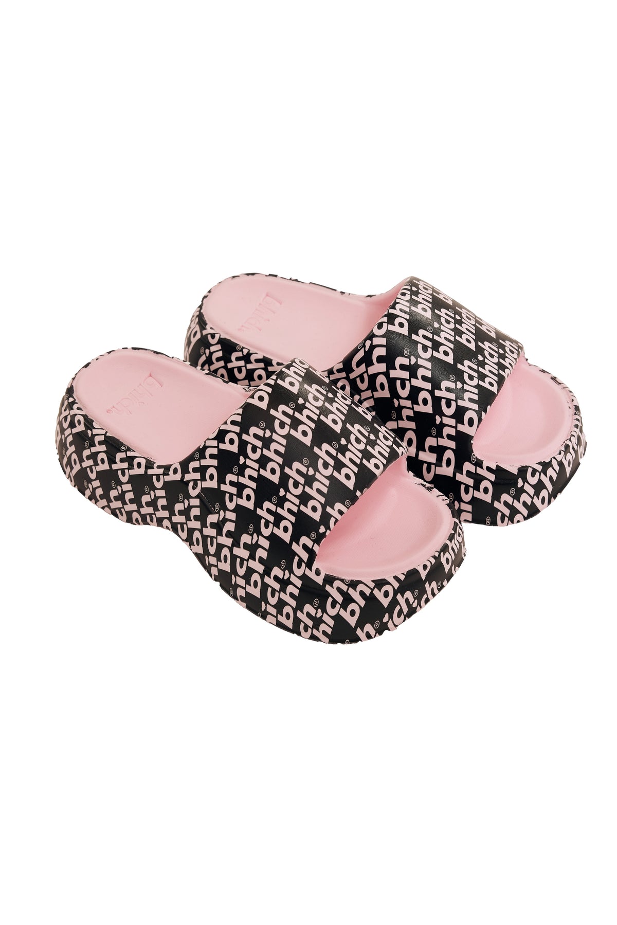 Roxy Platform Sandals - Monogram Print