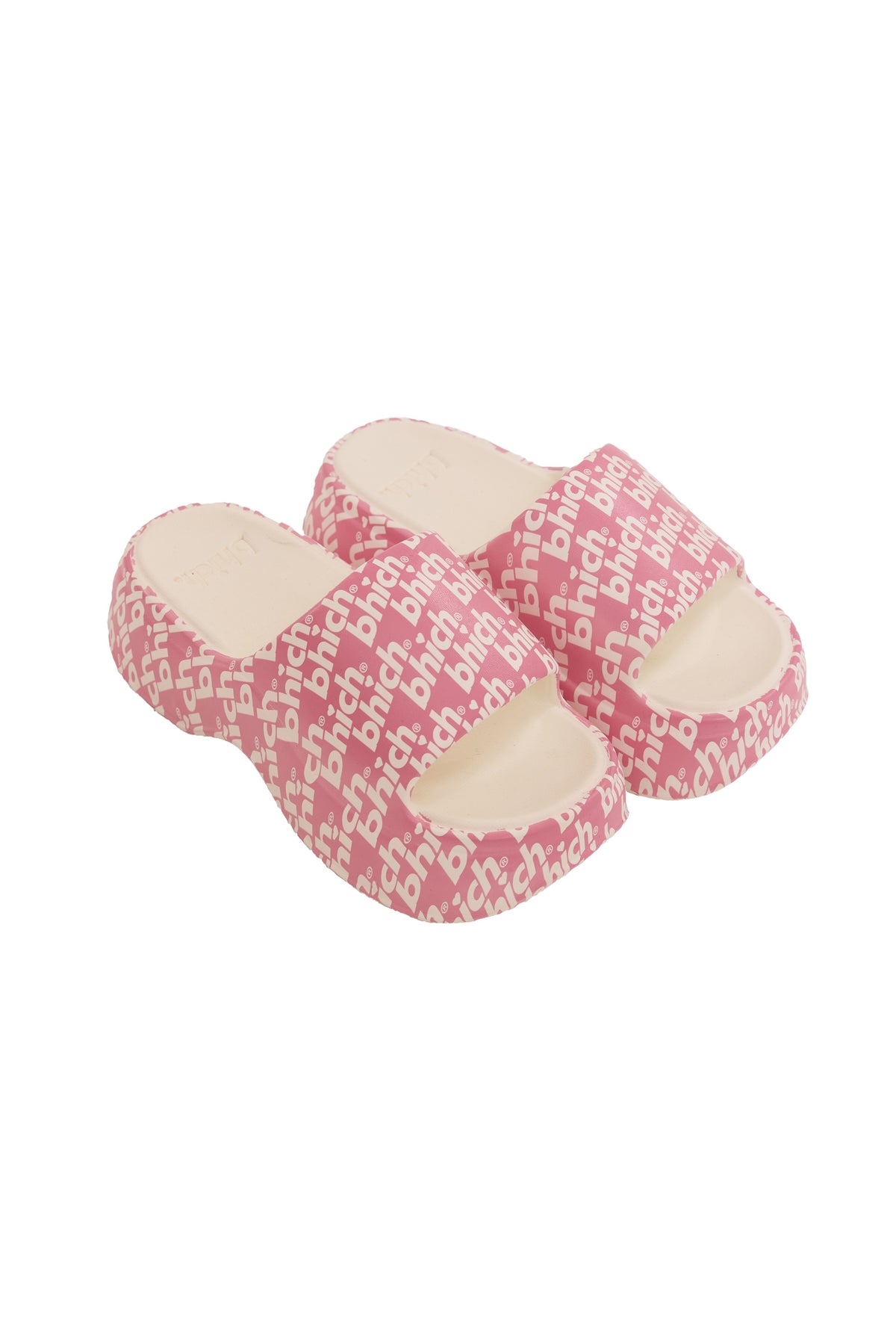 Roxy Platform Sandals - Monogram Print